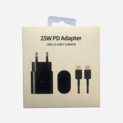 töltö+kábel 25W PD Gyorstöltő Adapter és USB-C Kábel