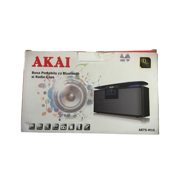 Akai rádió Akai Hordozható Bluetooth Hangszóró és Rádió
