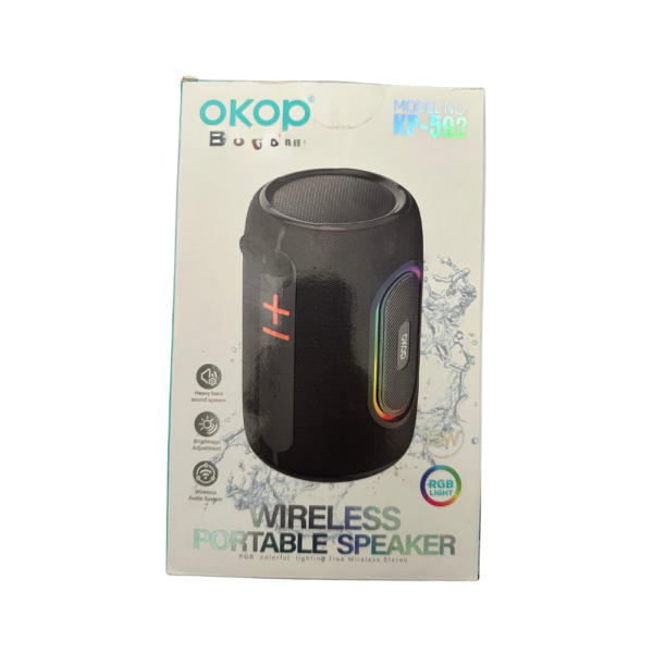 Érintőkijelző OKOP KP-592 Bluetooth Hangszóró