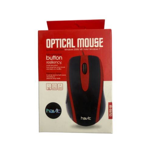 egér1 Havit HV-MS753 Optikai Egér – Új