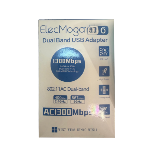 wifi ElecMoga AC1300 Dual Band USB WiFi adapter